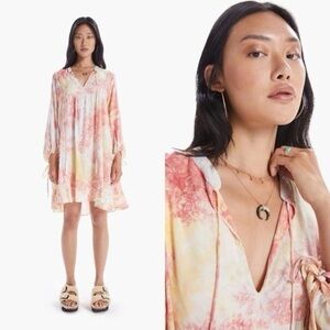 ‼️RARE‼️🎸Natalie Martin🎸🔥NWT🔥Sasha Dress in Sunrise Tie Dye— S